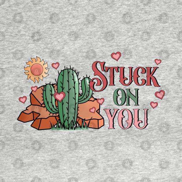 Stuck on You Cactus Valentine by Nova Studio Designs